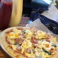 クックPX4GUB☆'s cooksnap of when they made 残ったご飯でライスピザ♡照り焼きチキンも.