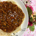 ゆうあやまま☆'s cooksnap of when they made わが家自慢の味♪和風ミートソース♪.