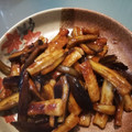 炊飯釜's cooksnap of when they made 献立いろいろみそで☆なすと竹輪の味噌炒め.