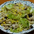 クックY08S17☆'s cooksnap of when they made みそバターの焼きうどん.