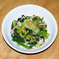 ヤス＠武州川崎's cooksnap of when they made ♡キャベツとほうれん草の春色炒め♡.