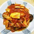 aaaayama's cooksnap of when they made トマト缶で簡単♪鶏肉と野菜のトマト煮込み.