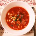 そよ風の詩's cooksnap of when they made トマトジュースと水煮大豆のスープ.