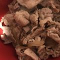 ち♡♡♡'s cooksnap of when they made 牛丼⋆豚丼に♡(＊万能つゆ＊).