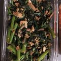 万年新人嫁's cooksnap of when they made 春菊とツナの砂糖醤油炒め.