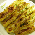 由芽15's cooksnap of when they made ◆焼くだけとろ旨❤マヨちくわ♪.