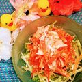 ももちゃんのれしぴ's cooksnap of when they made 新ヒロイン誕生。ツナとにんじんの和え物.