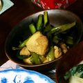 ＊新米ゆうちゃん＊'s cooksnap of when they made 腹ペコ男子パクパク！小松菜油揚げの煮浸し.