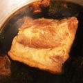 しぼぼ's cooksnap of when they made 圧力鍋でほろほろ甘辛みそ煮豚.