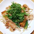 こっこちゃーん's cooksnap of when they made 簡単☆豚肉と厚揚げの焼肉炒め.