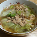 ふわふわもここ's cooksnap of when they made レタスとツナの煮びたし.