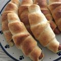 NASA☆NASA's cooksnap of when they made ウインナーチーズ入りさくさくクロワッサン.