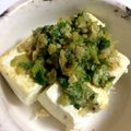 タクミスキー's cooksnap of when they made 万能ネギ味噌♪焼き豆腐にのせて.