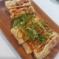 ABOママ☆'s cooksnap of when they made おつまみに＊油揚げの納豆はさみ焼き.