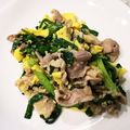 ハニイとムサシ's cooksnap of when they made 豚ニラ玉.