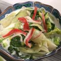 ☆Rokko☆'s cooksnap of when they made チンゲン菜のクリーム煮.