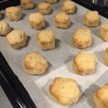 クックF0HEZT☆'s cooksnap of when they made 材料３つ☆バナナミニスコーン.