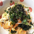 あたむ❤189's cooksnap of when they made 冷凍青ねぎと豆腐の卵とじ丼.