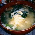 アスカチャチャ's cooksnap of when they made えのきとほうれん草とたまごの味噌汁.