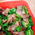 yumi_cook's cooksnap of when they made ♡材料はだった２つ？ピーマンと牛肉炒め♡.