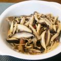 kucina's cooksnap of when they made ✿キノコたちのピリ辛炒め✿.