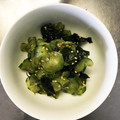 クックG76XZP☆'s cooksnap of when they made ワカメときゅうりのごま酢和え.