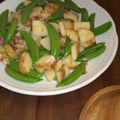まんだちゃん's cooksnap of when they made じゃがいもとスナップえんどうの炒め.