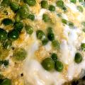 尼こち's cooksnap of when they made ふわふわ卵 ♡ えんどう豆の卵とじ.
