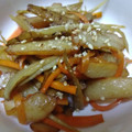 なお＆ひめ's cooksnap of when they made 簡単おいしい常備菜♡基本のきんぴらごぼう.