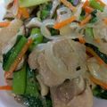 cottone's cooksnap of when they made 鶏肉と野菜の塩麹炒め.