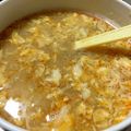 Runa0's cooksnap of when they made 【スープご飯】サンラータン風.