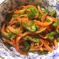 マジュマジュ's cooksnap of when they made すぐ出来る！人参とピーマンのきんぴら.