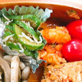 Mori＊Mori's cooksnap of when they made お弁当に♪しらすときゅうりのごま和え.