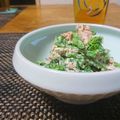 ダイナマイト漆黒's cooksnap of when they made 菜の花のツナクリームチーズ和え.