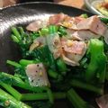 チャックねこ☆'s cooksnap of when they made 超簡単★のらぼう菜のペペロンチーノ炒め.