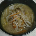 ちゃっちゃ☆'s cooksnap of when they made 簡単！コク旨！カルビスープ　子供の黒.