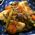 ☆Rokko☆'s cooksnap of when they made ✿甘辛酸美味～春野菜のキムチ南蛮漬風✿.