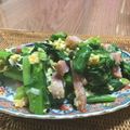 sayokoさん's cooksnap of when they made 菜の花ベーコン.