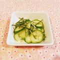 Richland☆Y's cooksnap of when they made うまうま♡きゅうりのごま山椒和え.