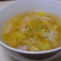にゃぁくん's cooksnap of when they made 白菜とベーコンの春雨スープ.