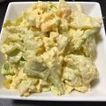 うなちゃん！'s cooksnap of when they made たまごとレタスのサラダ.