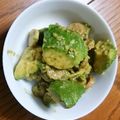 Qw_'s cooksnap of when they made 簡単☆エビ•アボカド•ベーコンの炒めもの.