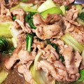 ユミサク's cooksnap of when they made 青梗菜と豚肉の粒マスタード炒め.