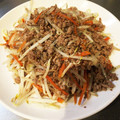 めぇ♥'s cooksnap of when they made もやしと挽き肉の中華炒め 簡単.