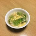 take♪aki♪'s cooksnap of when they made レタスと卵の簡単スープ.