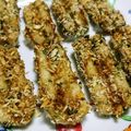 はぴclover's cooksnap of when they made ちくわのお好み焼き風☆パン粉焼き.