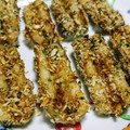 はぴclover's cooksnap of when they made ちくわのお好み焼き風☆パン粉焼き.