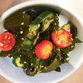 めぇ♥'s cooksnap of when they made ◆我が家の定番♪タコときゅうりの酢の物.