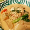 はらぺことりっぷ's cooksnap of when they made 【糖質制限】鶏肉と大根のクリームシチュー.
