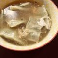 ☆Qro☆'s cooksnap of when they made 餃子スープ♪酸辣湯風味.